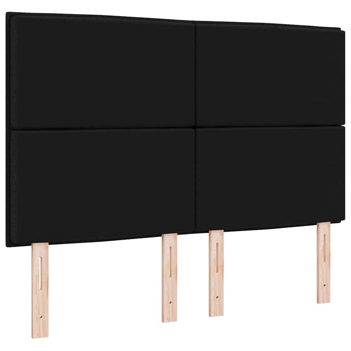 Tăblie LED cu lumini cu bandă LED Manual Negru 144 cm Poliester - WALTI WALTI