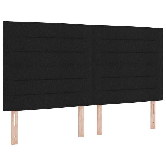 Tăblie LED cu lumini cu bandă LED Manual Negru 180 cm Poliester - WALTI WALTI
