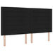 Tăblie LED cu lumini cu bandă LED Manual Negru 180 cm Poliester - WALTI WALTI