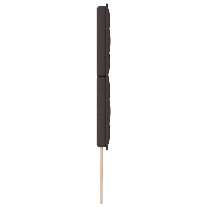 Tăblie LED cu benzi LED Manual Maro închis 180 cm țesătură - WALTI WALTI