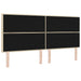 Tăblie LED cu benzi LED cu headboard Crem 200 cm țesătură - WALTI WALTI