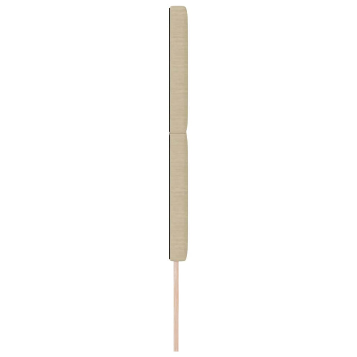Tăblie LED cu lumini cu bandă LED Gri Verde 160 cm Poliester - WALTI WALTI
