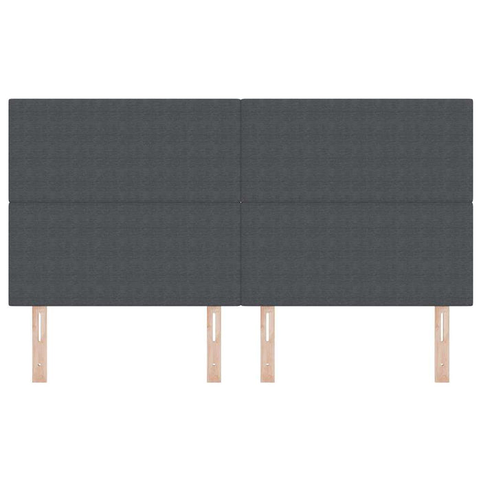 Tăblie LED cu lumini cu bandă LED Gri închis 180 cm Poliester - WALTI WALTI