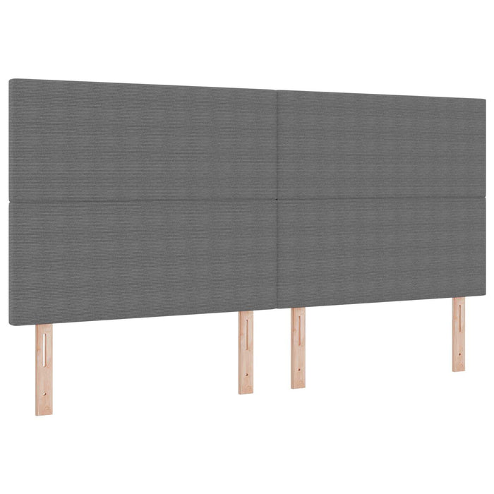 Tăblie LED cu lumini cu bandă LED Gri deschis 200 cm Poliester - WALTI WALTI