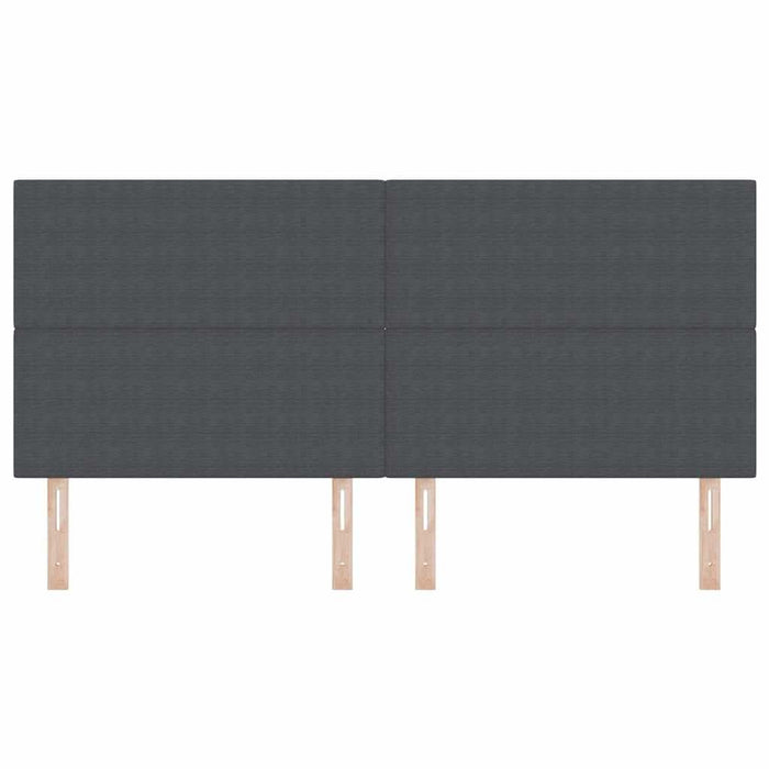 Tăblie LED cu lumini cu bandă LED Gri închis 200 cm Poliester - WALTI WALTI