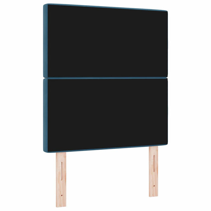 Tăblie LED cu benzi LED Manual Albastru închis 80 cm Catifea - WALTI WALTI