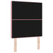 Tăblie LED cu benzi LED cu headboard Manual Roz 80 cm Catifea - WALTI WALTI