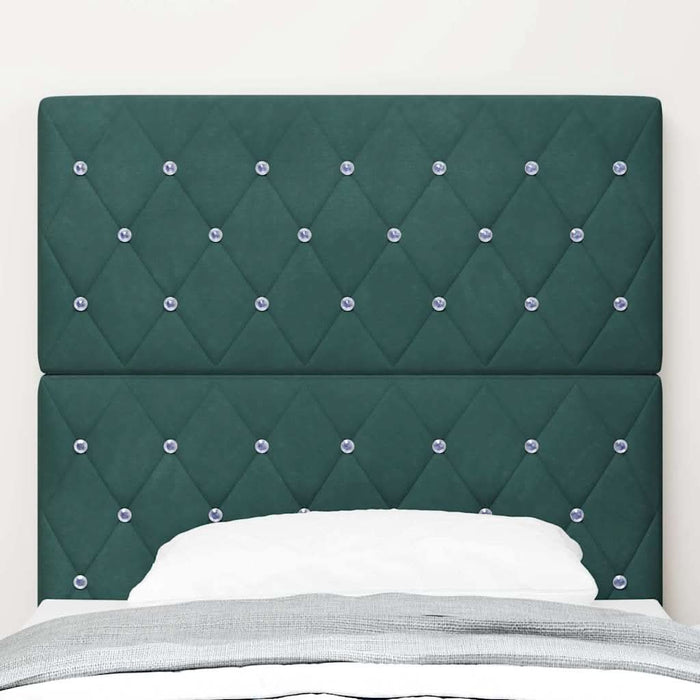 Tăblie LED cu lumini cu bandă LED Verde închis 100 cm Catifea - WALTI WALTI