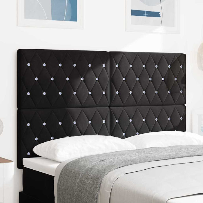 Tăblie LED cu lumini cu bandă LED Manual Negru 160 cm Poliester - WALTI WALTI