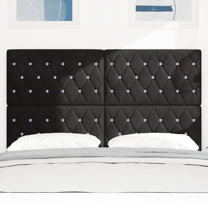 Tăblie LED cu lumini cu bandă LED Manual Negru 160 cm Poliester - WALTI WALTI