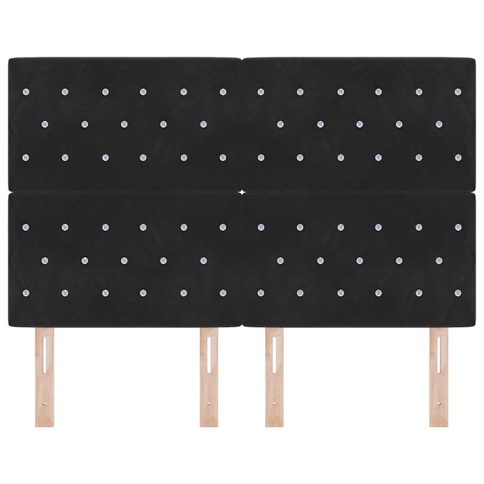 Tăblie LED cu lumini cu bandă LED Manual Negru 160 cm Poliester - WALTI WALTI