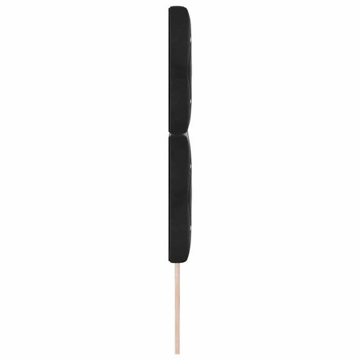 Tăblie LED cu lumini cu bandă LED Manual Negru 160 cm Poliester - WALTI WALTI