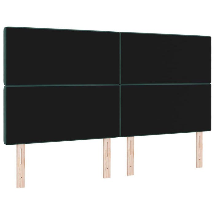 Tăblie LED cu benzi LED Manual Verde închis 180 cm Catifea WALTI