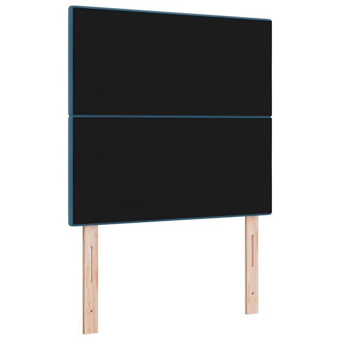 Tăblie LED cu lumini cu bandă LED albastru 80 cm Poliester - WALTI WALTI