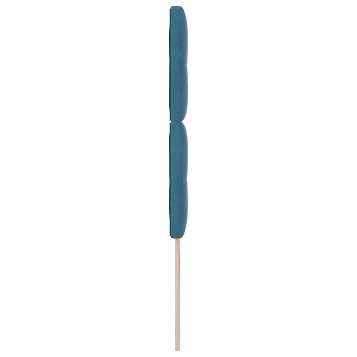 Tăblie LED cu lumini cu bandă LED albastru 80 cm Poliester - WALTI WALTI