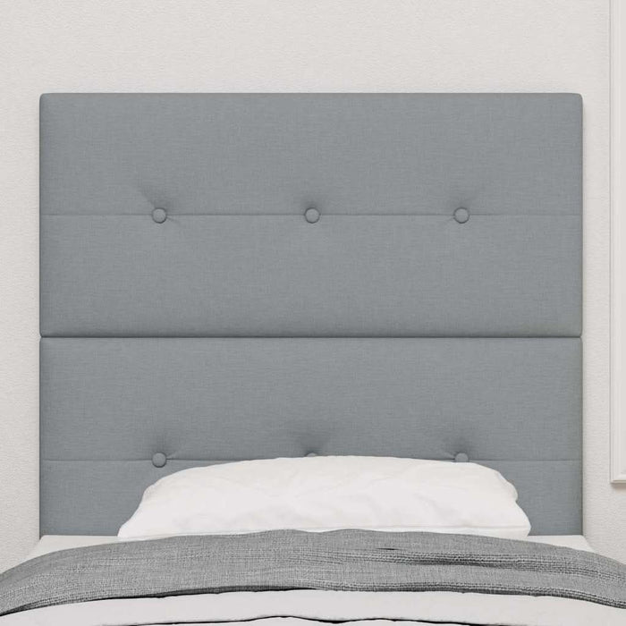 Tăblie LED cu lumini cu bandă LED Gri deschis 90 cm Poliester - WALTI WALTI