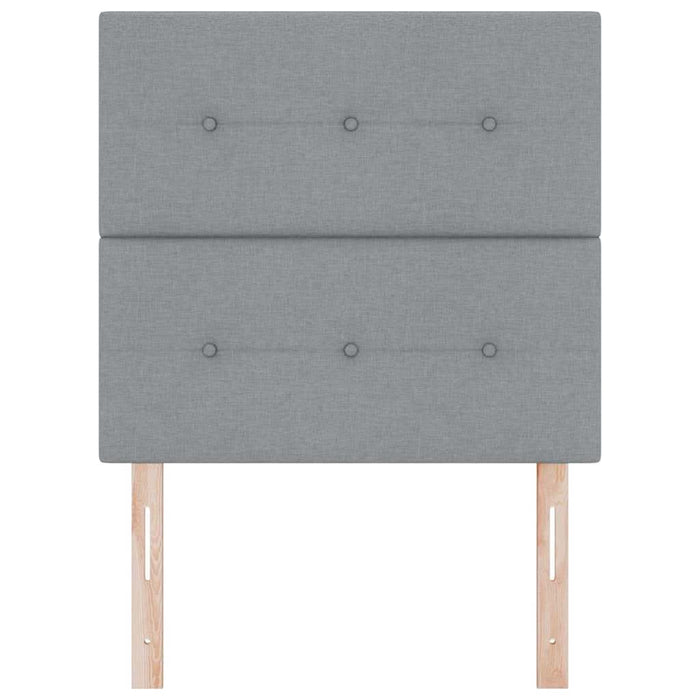 Tăblie LED cu lumini cu bandă LED Gri deschis 90 cm Poliester - WALTI WALTI
