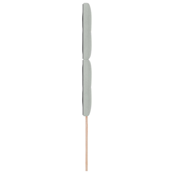 Tăblie LED cu lumini cu bandă LED Gri deschis 90 cm Poliester - WALTI WALTI