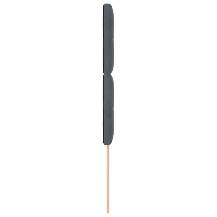 Tăblie LED cu lumini cu bandă LED Manual Gri 90 cm Poliester - WALTI WALTI