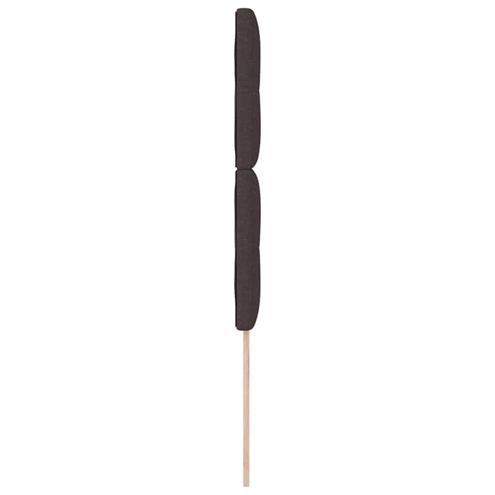 Tăblie LED cu benzi LED Manual Maro închis 100 cm țesătură - WALTI WALTI