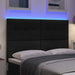 Tăblie LED cu lumini cu bandă LED Manual Negru 144 cm Poliester - WALTI WALTI