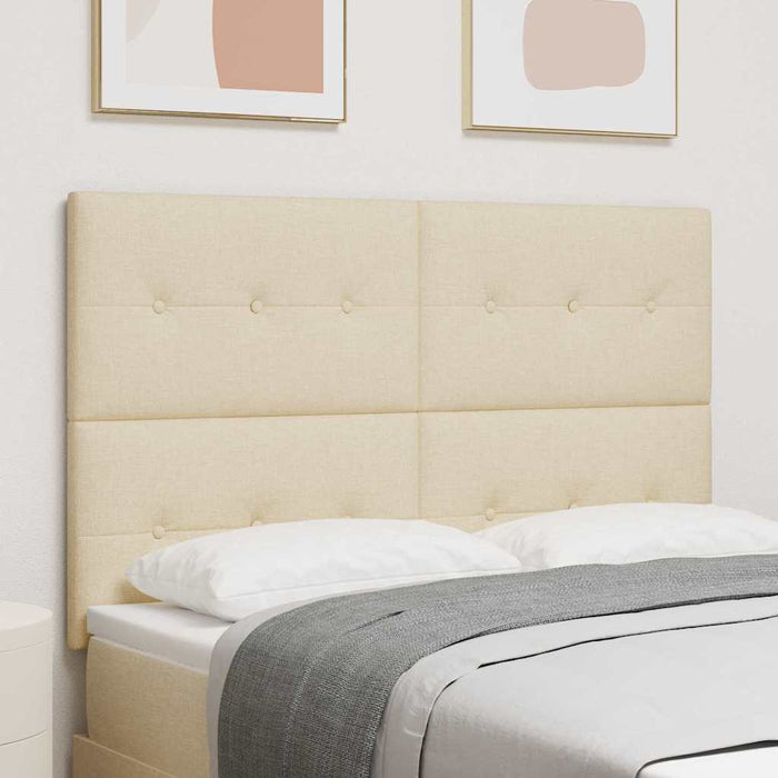 Tăblie LED cu lumini cu bandă LED Manual Crem 144 cm Poliester - WALTI WALTI