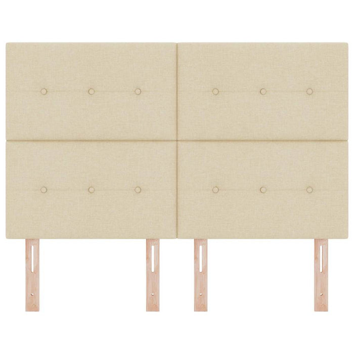 Tăblie LED cu lumini cu bandă LED Manual Crem 144 cm Poliester - WALTI WALTI