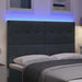 Tăblie LED cu lumini cu bandă LED Manual Gri 144 cm Poliester - WALTI WALTI