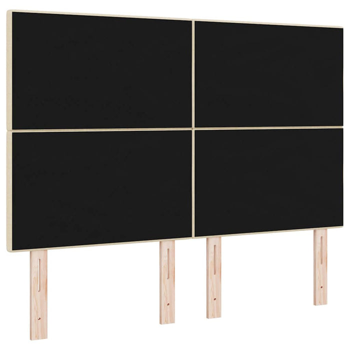 Tăblie LED cu lumini cu bandă LED Manual Crem 160 cm Poliester - WALTI WALTI