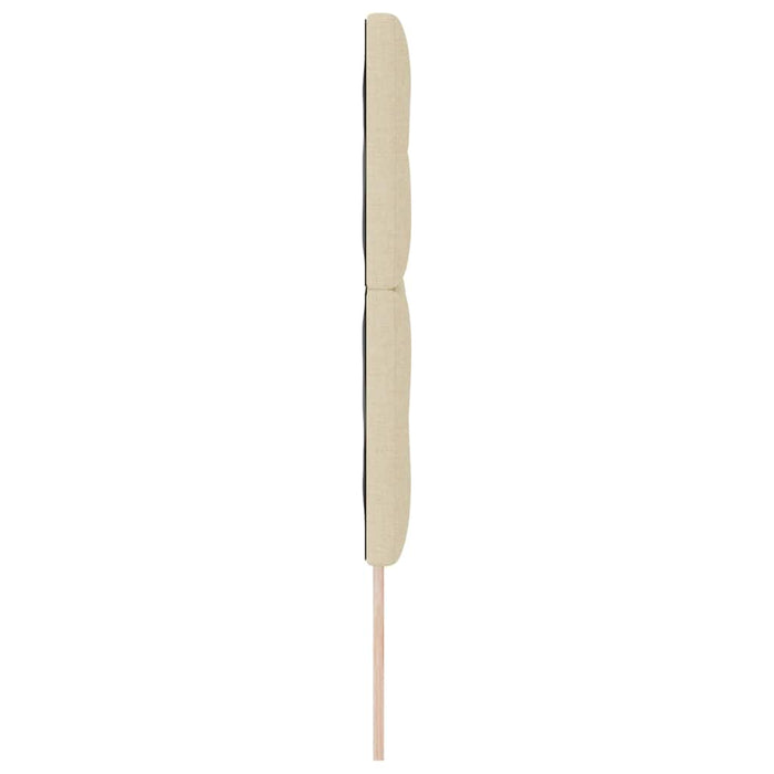 Tăblie LED cu lumini cu bandă LED Manual Crem 160 cm Poliester - WALTI WALTI