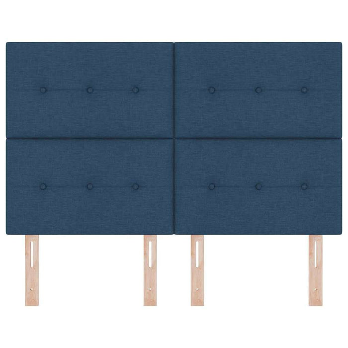 Tăblie LED cu lumini cu bandă LED albastru 160 cm Poliester - WALTI WALTI