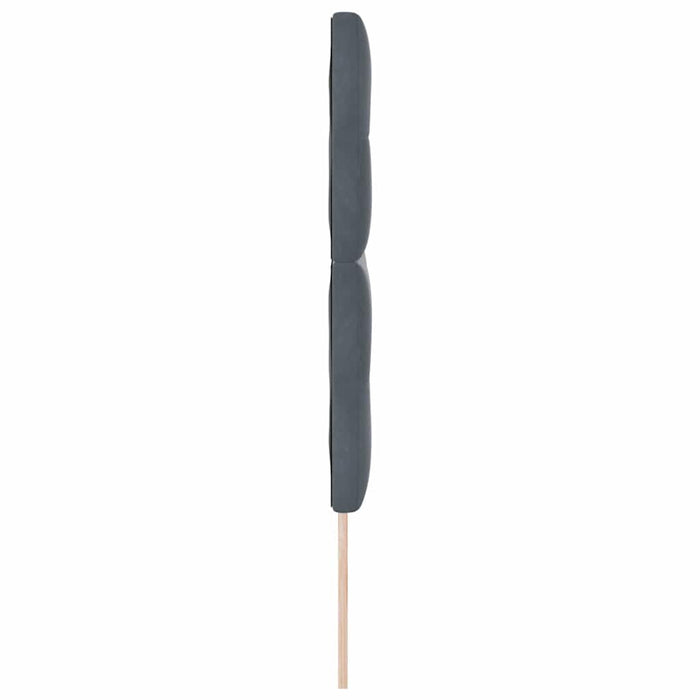 Tăblie LED cu lumini cu bandă LED Manual Gri 160 cm Poliester - WALTI WALTI