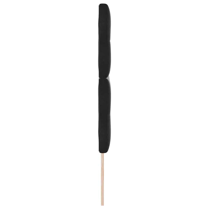Tăblie LED cu benzi LED Manual Negru 160 cm Catifea - WALTI WALTI
