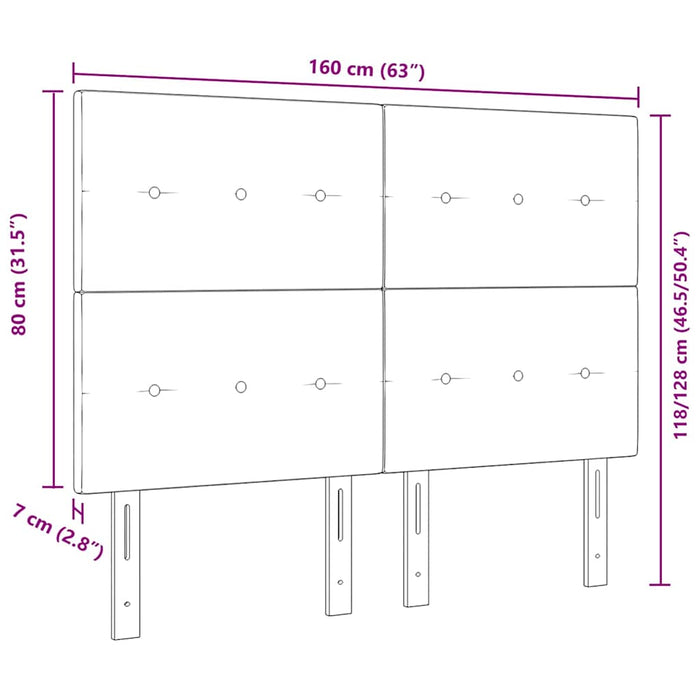 Tăblie LED cu lumini cu bandă LED Manual Verde 160 cm Poliester - WALTI WALTI