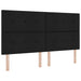 Tăblie LED cu lumini cu bandă LED Manual Negru 180 cm Poliester - WALTI WALTI