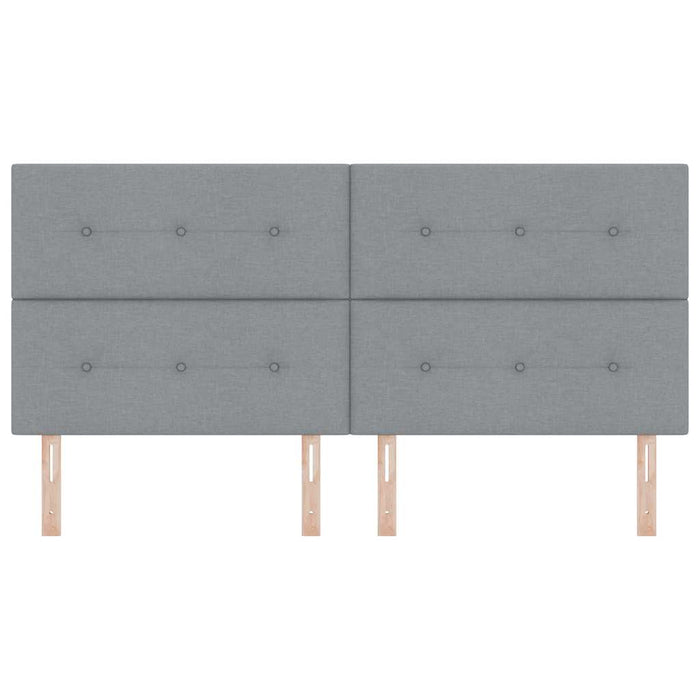 Tăblie LED cu benzi LED Manual Gri deschis 200 cm țesătură - WALTI WALTI