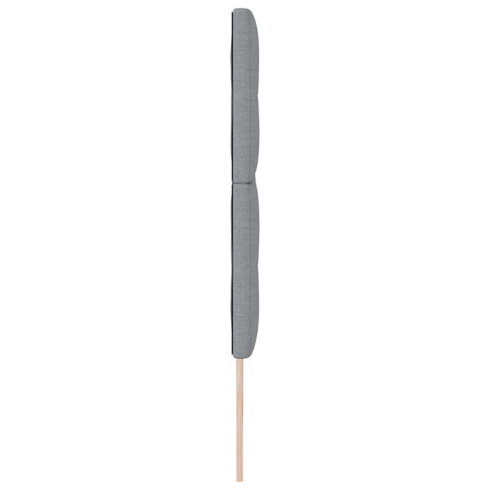 Tăblie LED cu benzi LED Manual Gri deschis 200 cm țesătură - WALTI WALTI