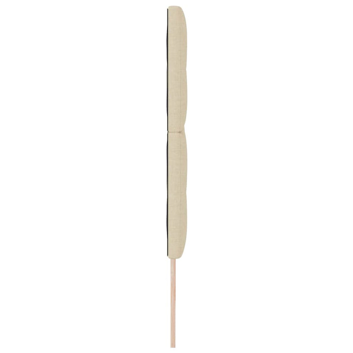 Tăblie LED cu lumini cu bandă LED Manual Crem 200 cm Poliester - WALTI WALTI
