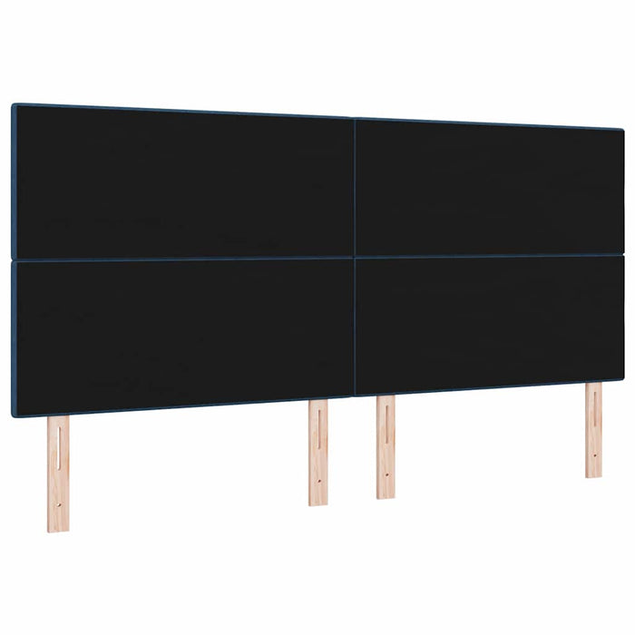 Tăblie LED cu lumini cu bandă LED albastru 200 cm Poliester - WALTI WALTI
