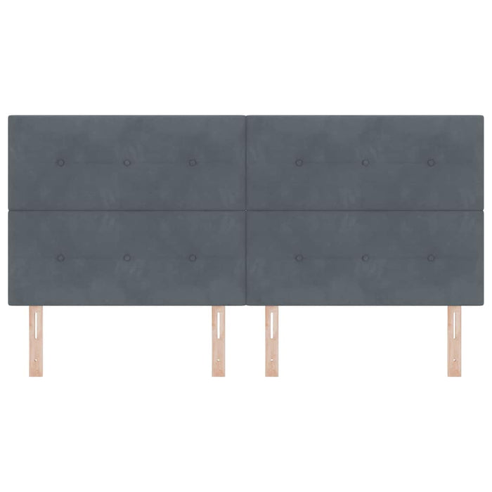 Tăblie LED cu lumini cu bandă LED Manual Gri 200 cm Poliester - WALTI WALTI