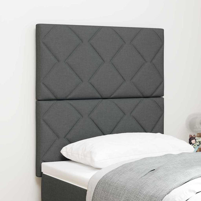 Tăblie LED Gri 80 cm țesătură WALTI