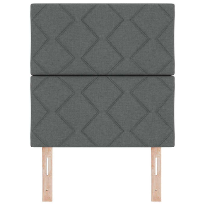 Tăblie LED Gri 80 cm țesătură WALTI
