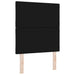 Tăblie LED Negru 80 cm Catifea - WALTI WALTI