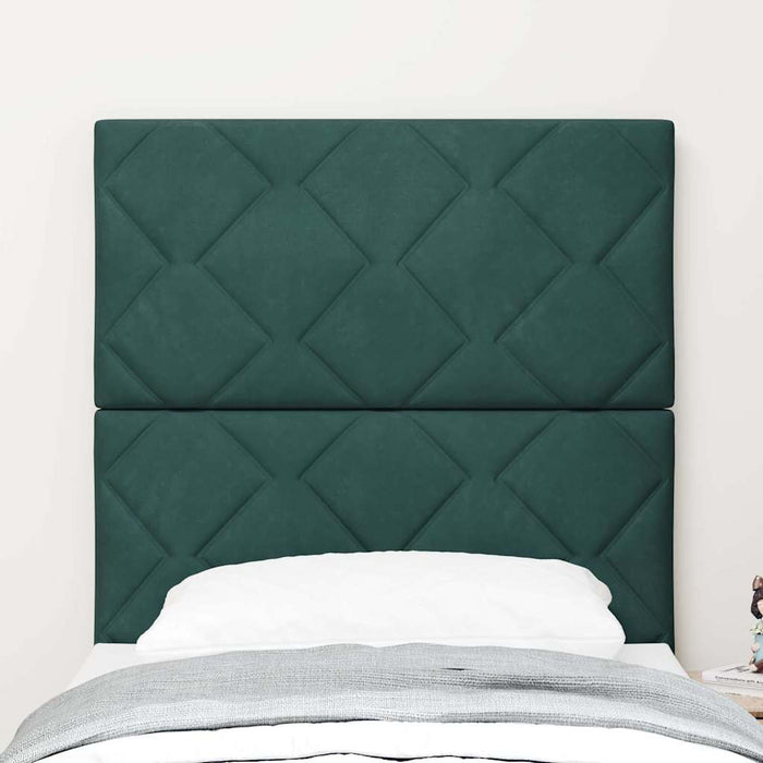 Tăblie LED Verde închis 80 cm Catifea WALTI