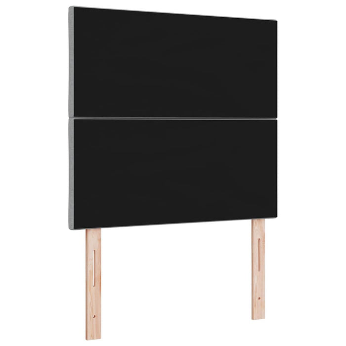 Tăblie LED Gri deschis 90 cm țesătură WALTI