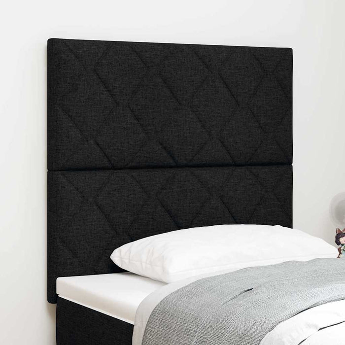 Tăblie LED Negru 90 cm țesătură - WALTI WALTI