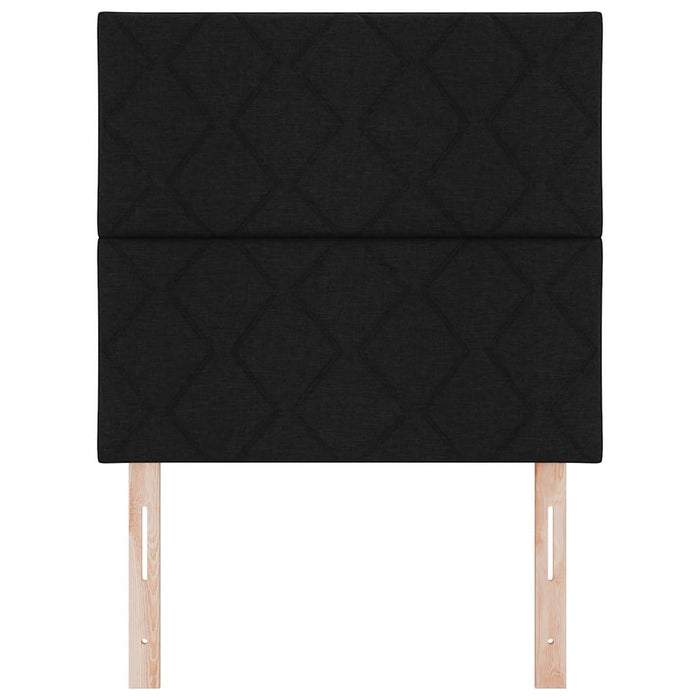 Tăblie LED Negru 90 cm țesătură - WALTI WALTI