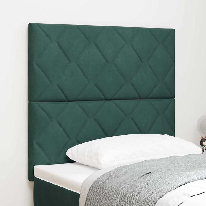 Tăblie LED Verde închis 100 cm Catifea WALTI