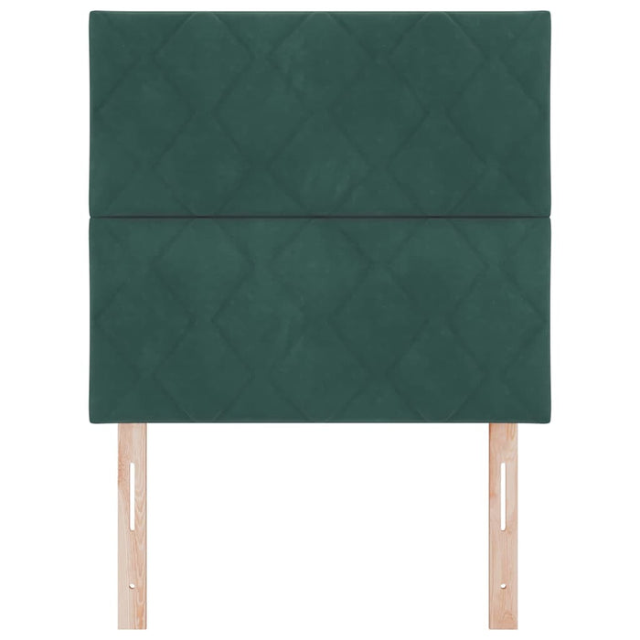 Tăblie LED Verde închis 100 cm Catifea WALTI