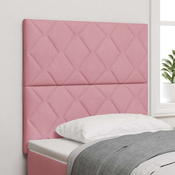 Tăblie LED Roz 100 cm Catifea - WALTI WALTI